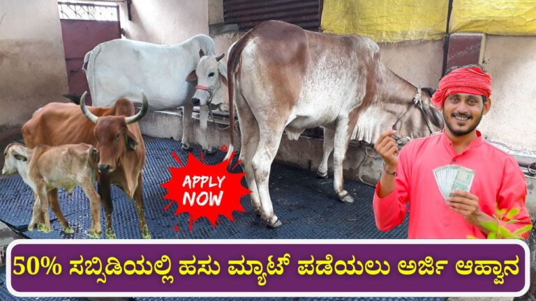 cow mat subsidy 2025 application